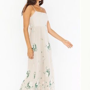 Showmeyourmumu Long flowy floral dress
